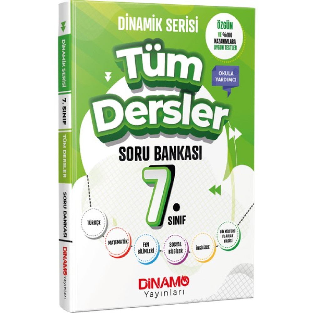 7. Sınıf Tüm Dersler Soru Bankası - dinamo Tüm Dersler Fiyatı