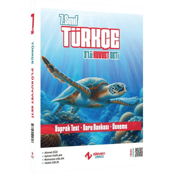 7. Sınıf Türkçe 3'lü Kuvvet Serisi Seti Tüm Dersler Fiyatı