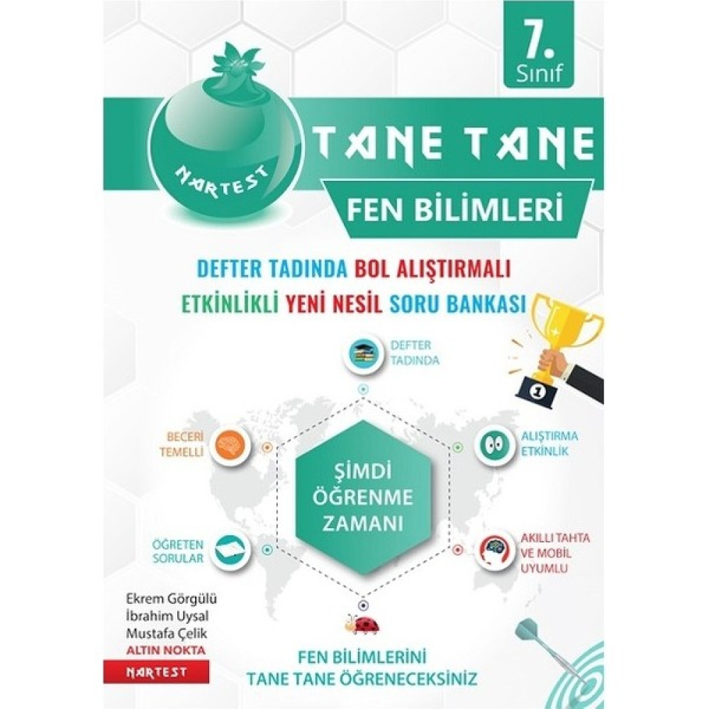 7. Sınıf Yeşil Defter Tadında Tane Tane Fen Bilimleri Fen - Bilişim ve Teknoloji Fiyatı