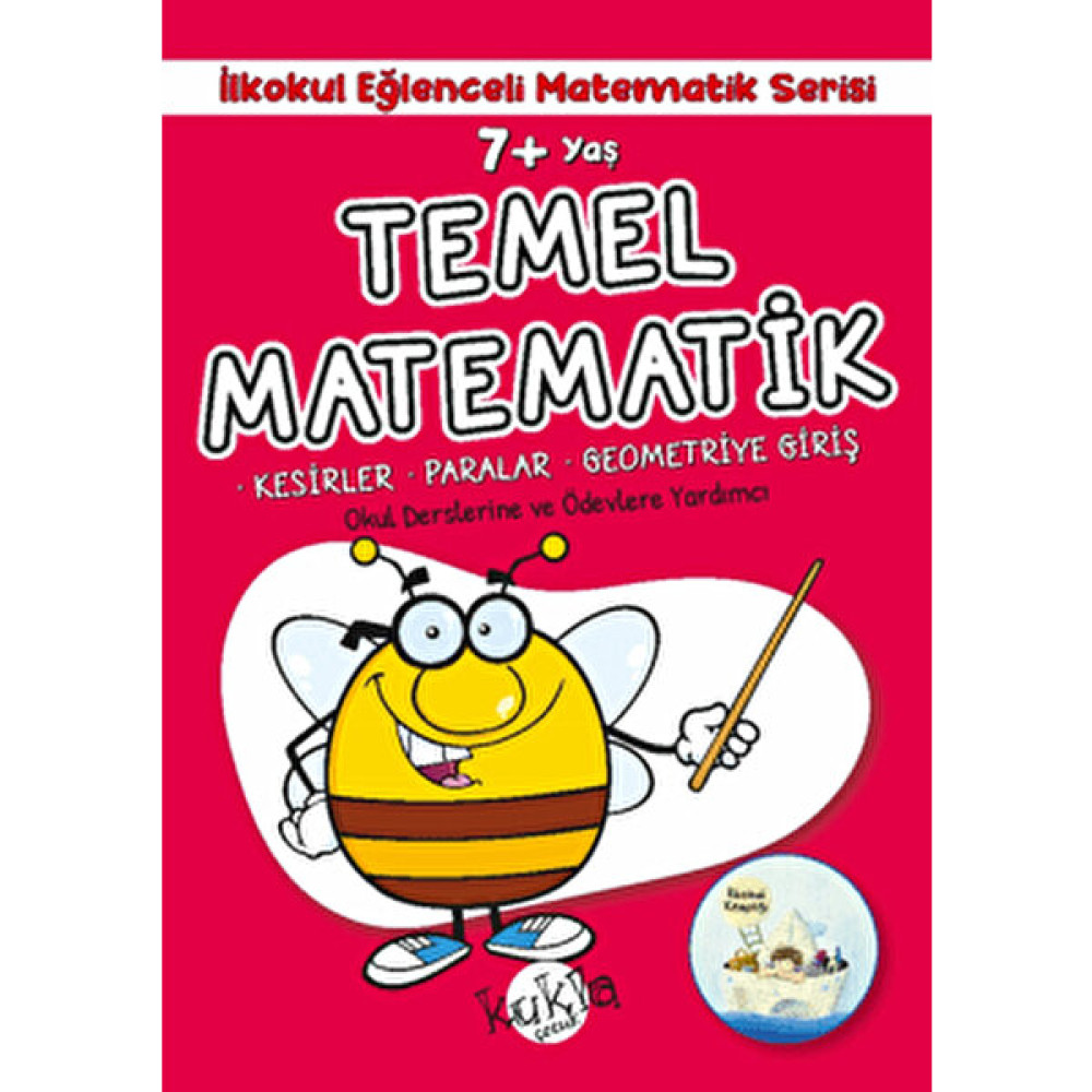 7+ Yaş Ilkokul Eğlenceli Matematik Serisi - Temel Matematik Okul Öncesi Eğitici & Öğretici Kitaplar Fiyatı