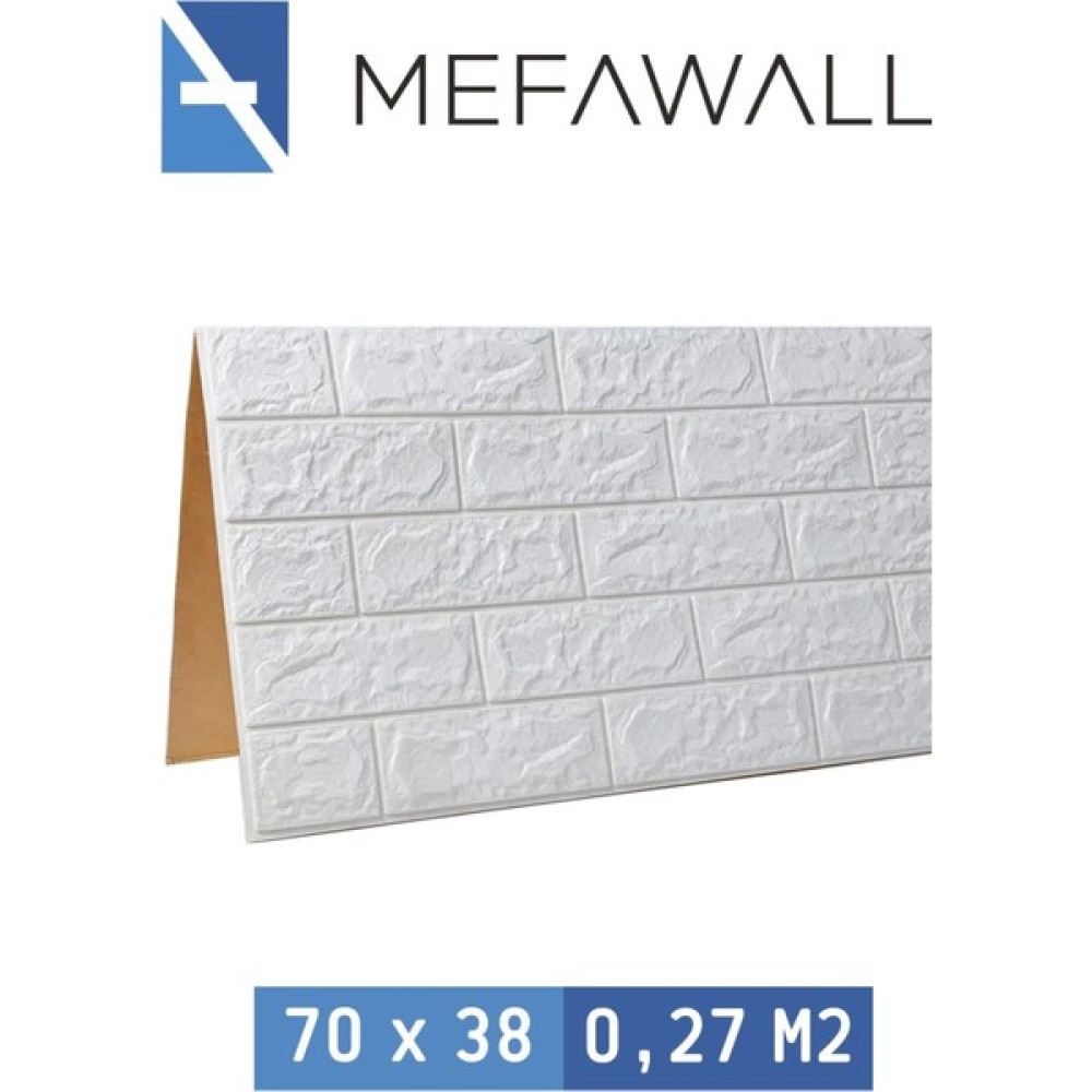 70X38 cm 0,266 M² Kendinden Yapışkanlı Beyaz Duvar Kağıdı Esnek Köpük Paneli 3D Boyutlu Tuğla Desen Duvar Kağıdı Fiyatı