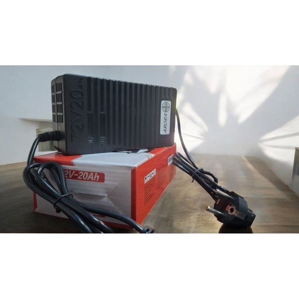 72 V 20 Ah Elektrikli Bisiklet Şarj Cihazı Arora Şarj Cihazı E-Bike Oto Boyaları Fiyatı