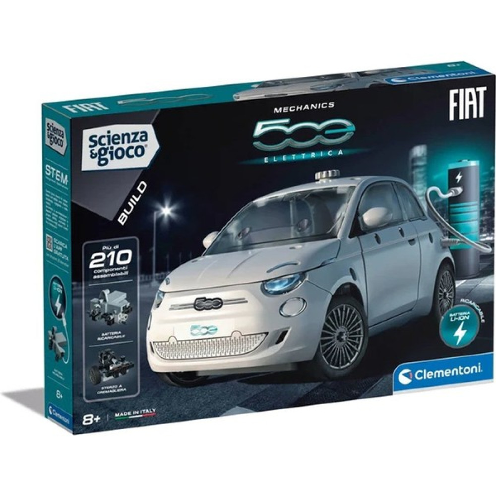 75085TR Mekanik Laboratuvarı - Fıat 500 Elektrik +8 Yaş Eğitici Oyuncak Fiyatı