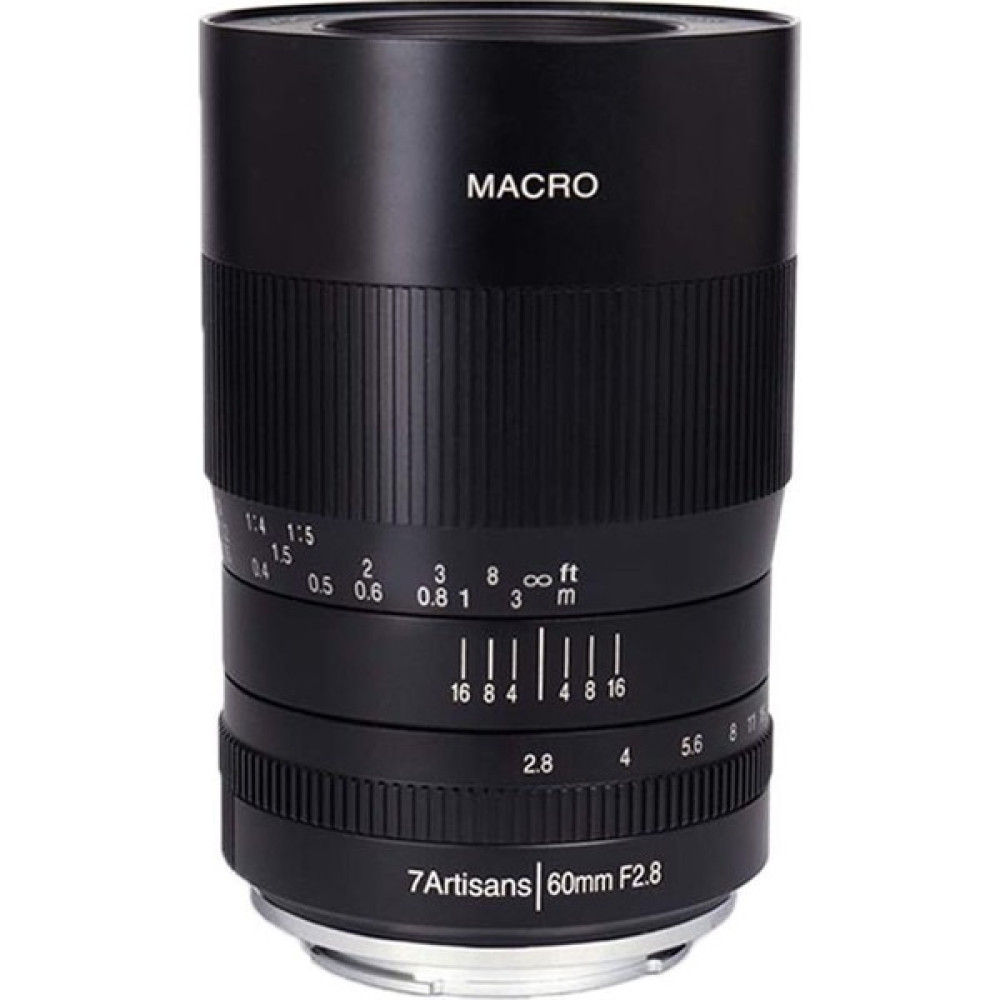 7artisans 60mm F2.8 Macro APS-C Lens Canon (EOS-R Mount) Objektif & Lensler Fiyatı