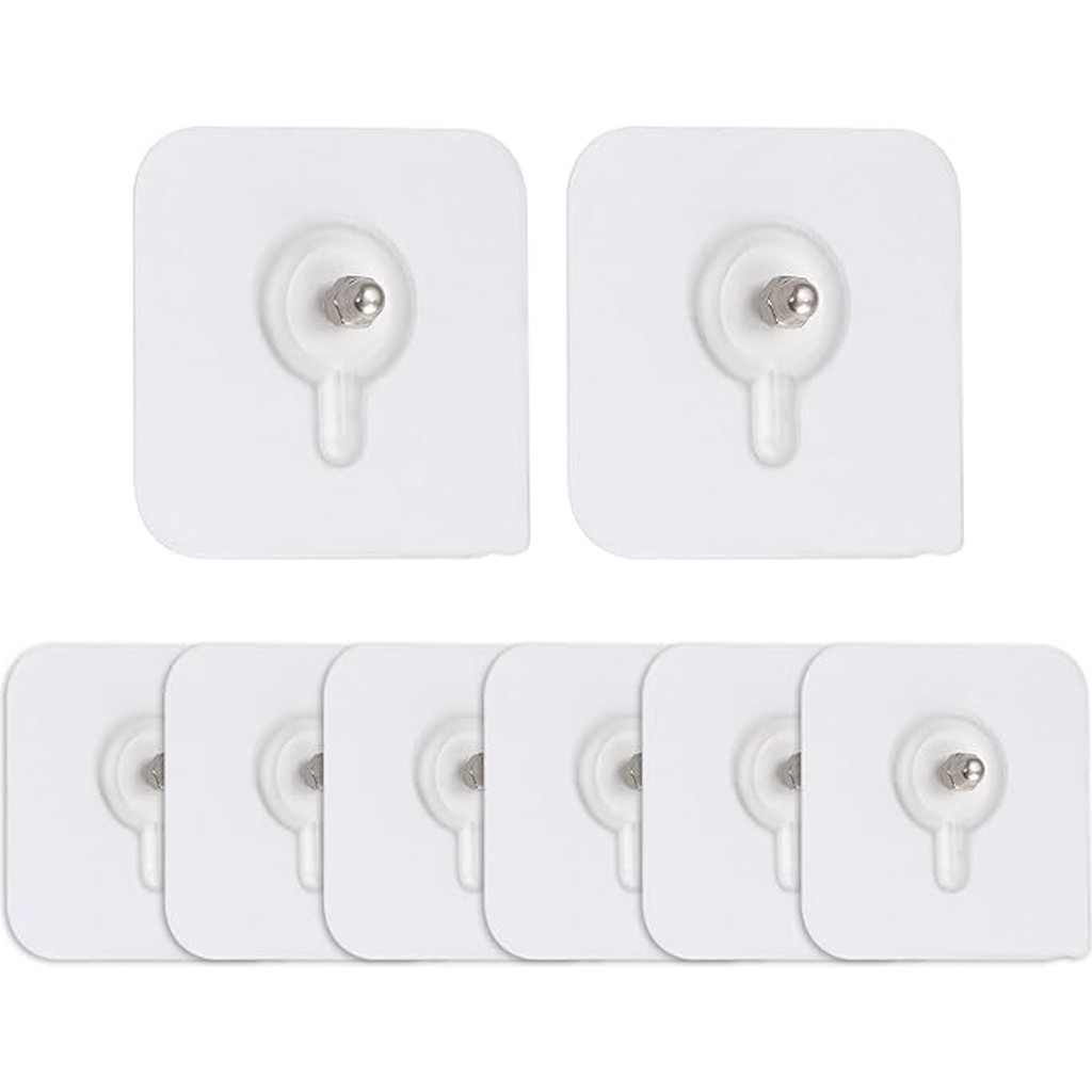 8 ADET Kendinden Yapışkanlı Çok Amaçlı Şeffaf Banyo Mutfak Askı Tablo Saat Raf Asma Aparatı Kanvas Tablo Fiyatı