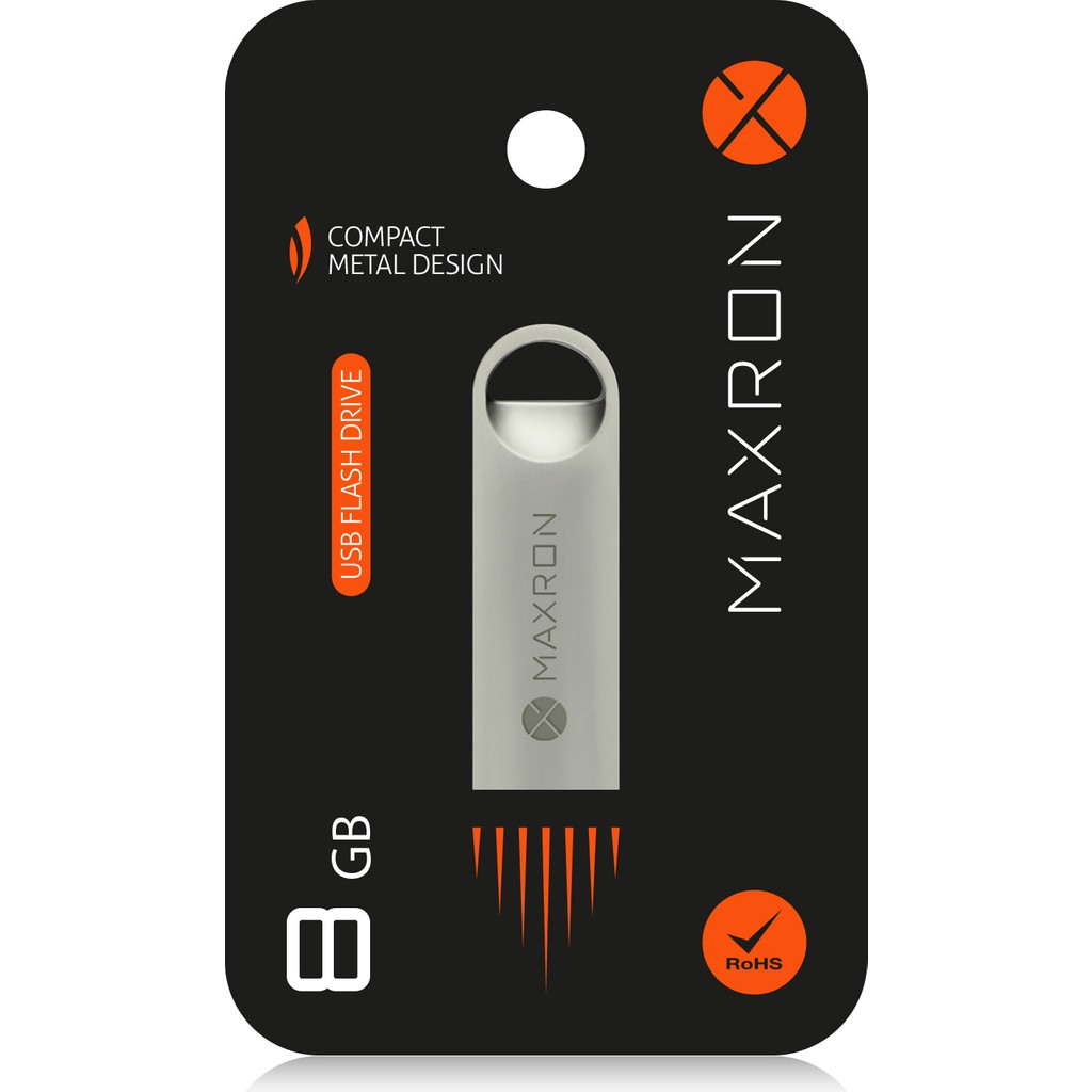 8 GB Flash Bellek Metal Gövde Ömür Boyu Garantili Güvenli USB Bellek Data Traveler - Gri Diğer Fiyatı