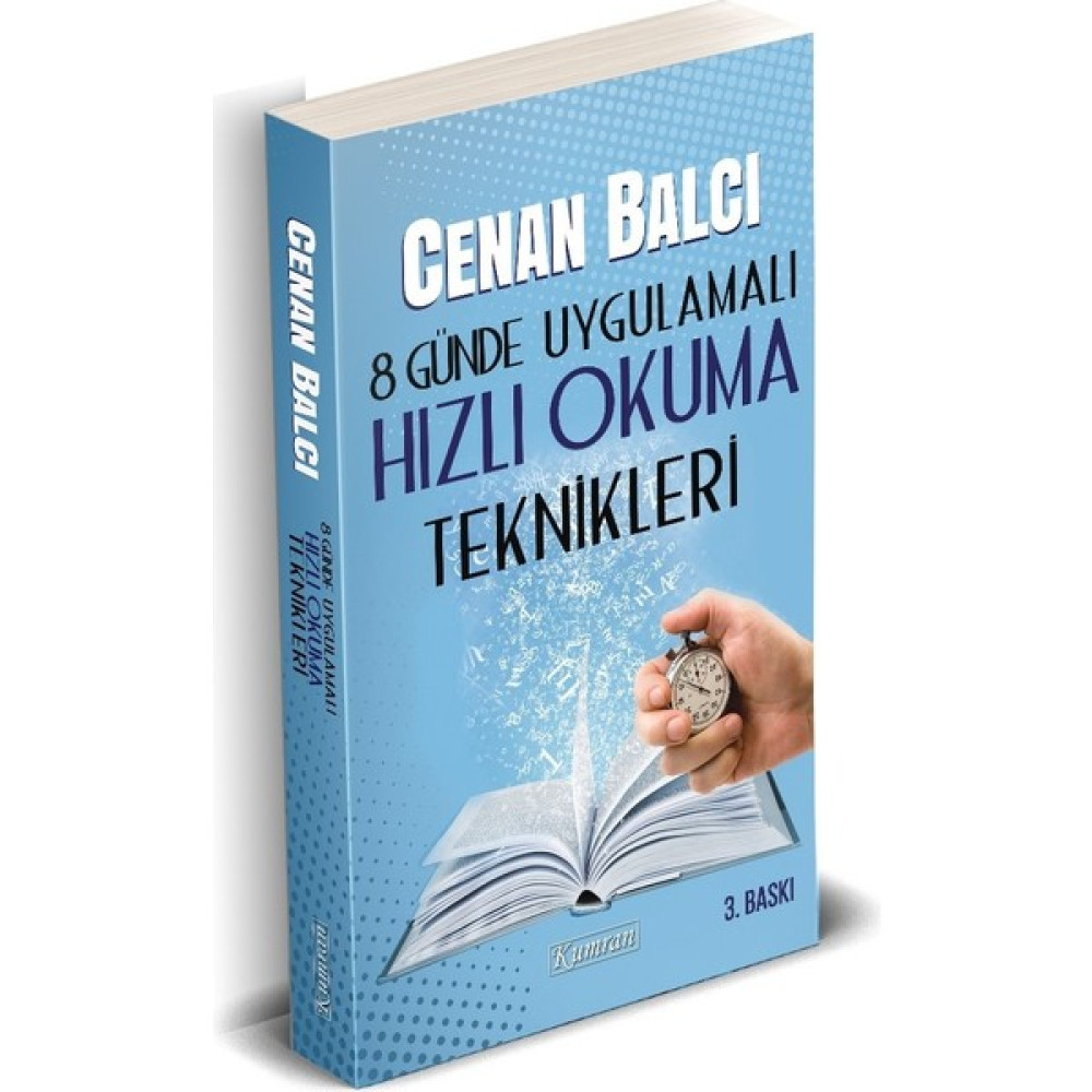 8 Günde Uygulamalı Hızlı Okuma Teknikleri - Cenan Balcı Kişisel Gelişim ve Psikoloji Fiyatı
