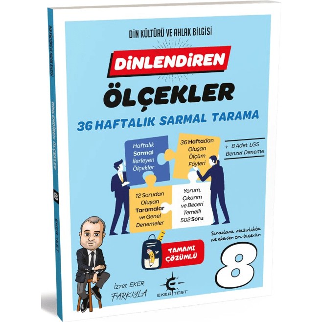 8. Sınıf Eker Test Dinlendiren Ölçekler Diğer Fiyatı