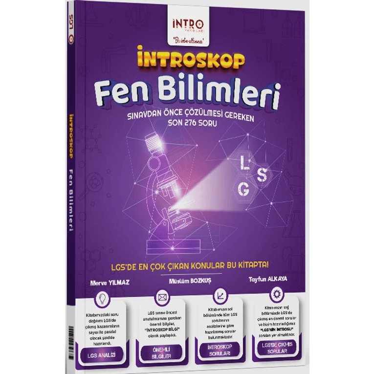 8. Sınıf Lgs Fen Bilimleri Introskop Soru Bankası Diğer Fiyatı