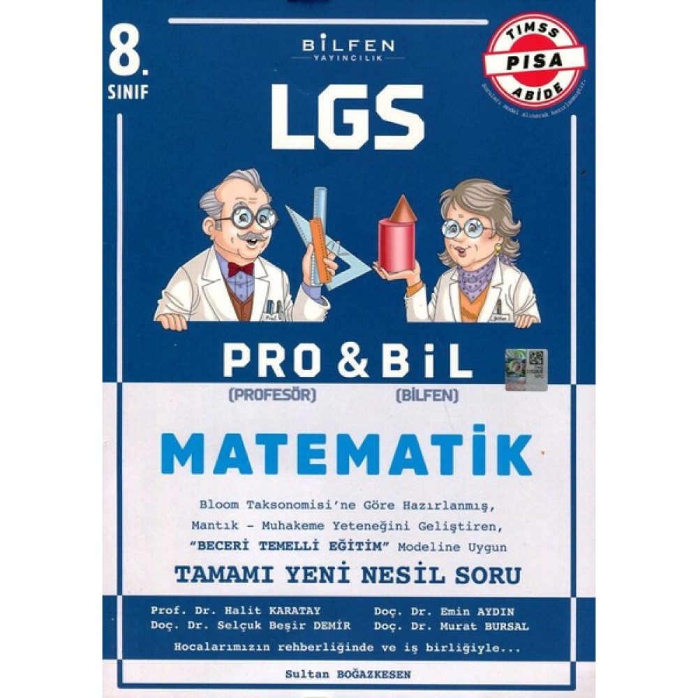 8. Sınıf LGS Pro & Bil Matematik Soru Bankası Matematik Fiyatı
