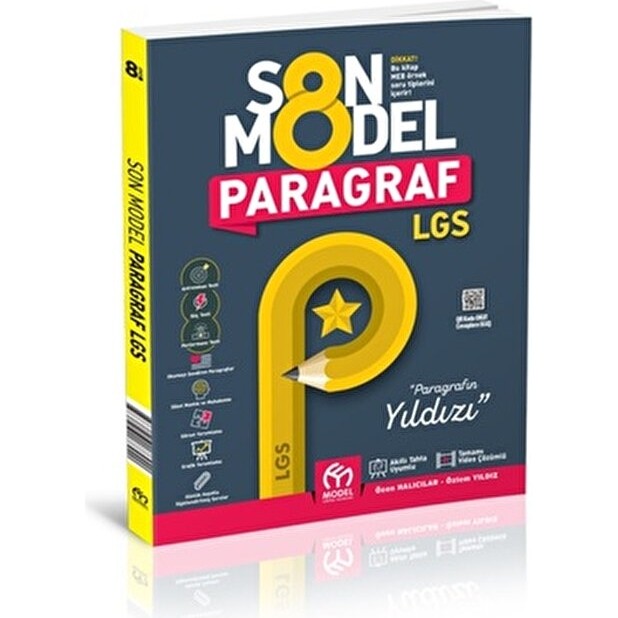 8. Sınıf Lgs Son Model Paragraf Soru Bankası / Kolektif / Model Eğitim Yayıncılık / 9786257056779 Diğer Fiyatı