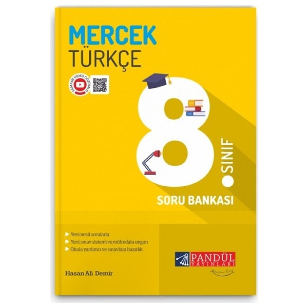 8. Sınıf Türkçe Soru Bankası Pandül Yayınları Ders Sınav Kitapları Fiyatı