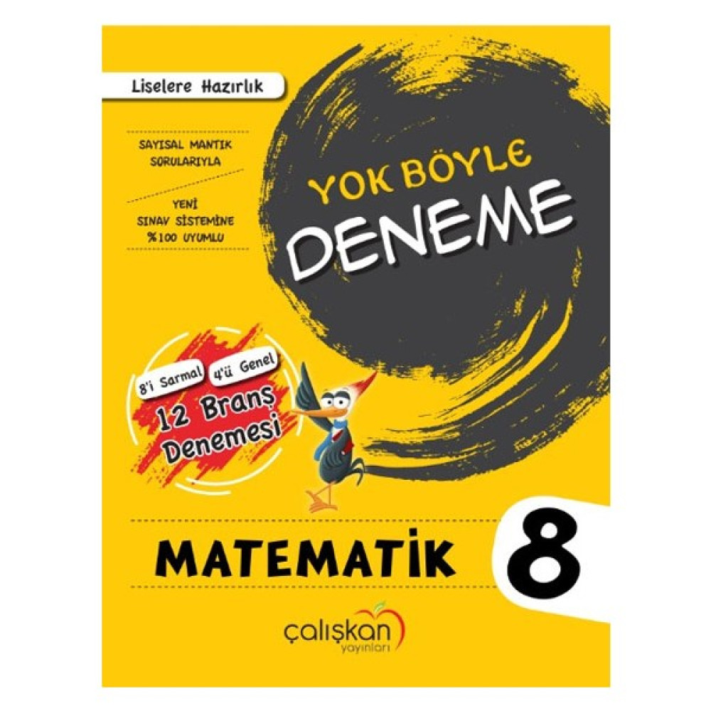 8 Sınıf Yok Böyle Branş Denemesi Matematik Çalışkan Yayınları Matematik Fiyatı