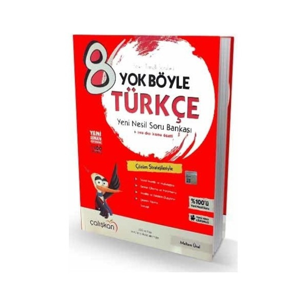 8. Sınıf Yok Böyle Türkçe Soru Bankası Çalışkan Yayınları Kaynak Kitapları Fiyatı