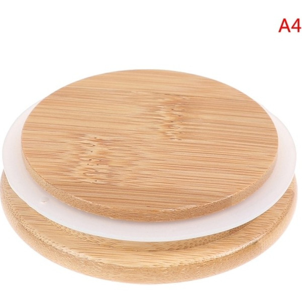 80MM 1 Adet Bambu Cam Turşu Kavanozu Depolama Konserve Kapakları Içme Bardağı Kapakları Yeniden Kullanılabilir Conta Halkası Çam Ahşap Kapaklı Cam ... Suluk Fiyatı