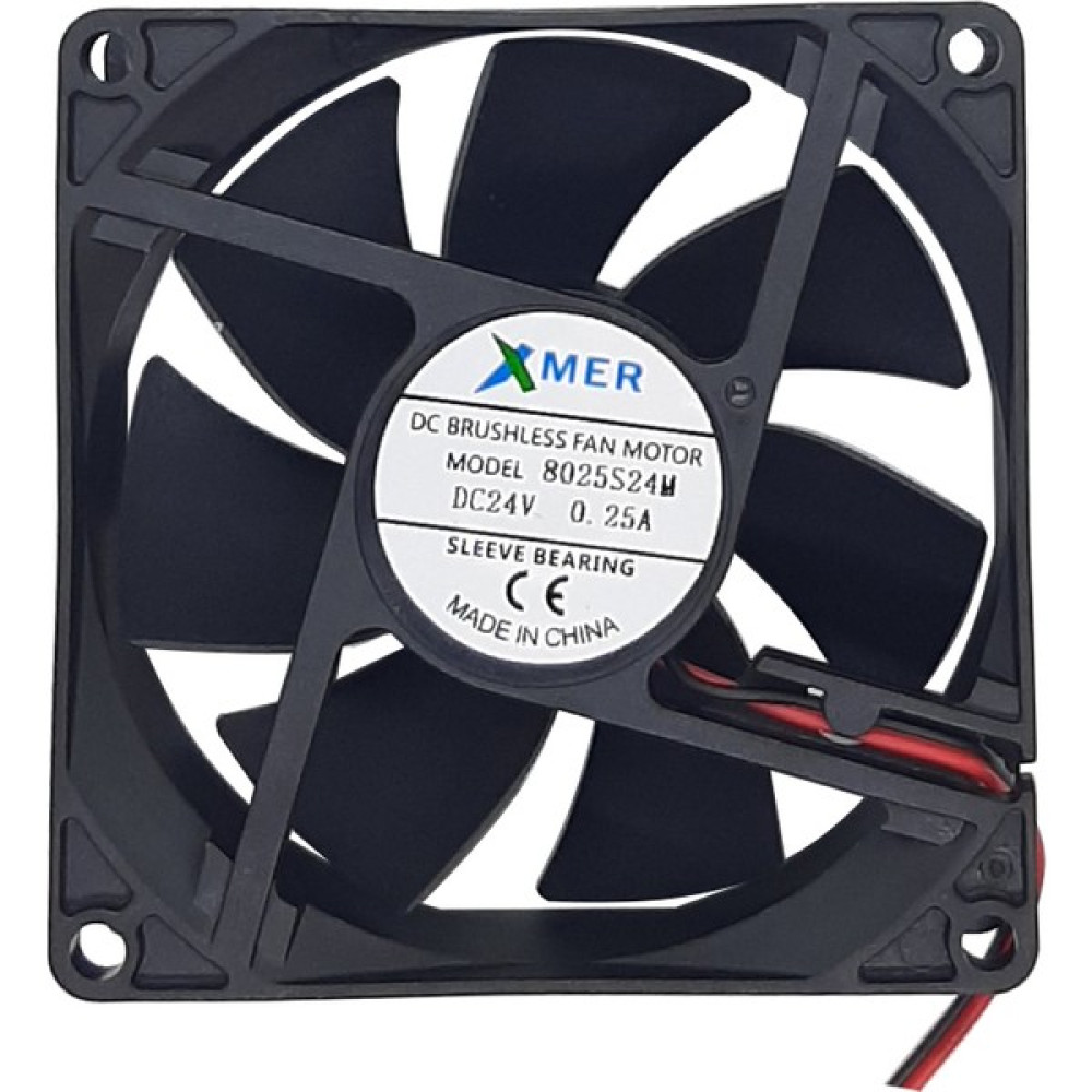 80X80X25MM 24V 0.25A 2p Xmer Fan Soğutucular Fiyatı