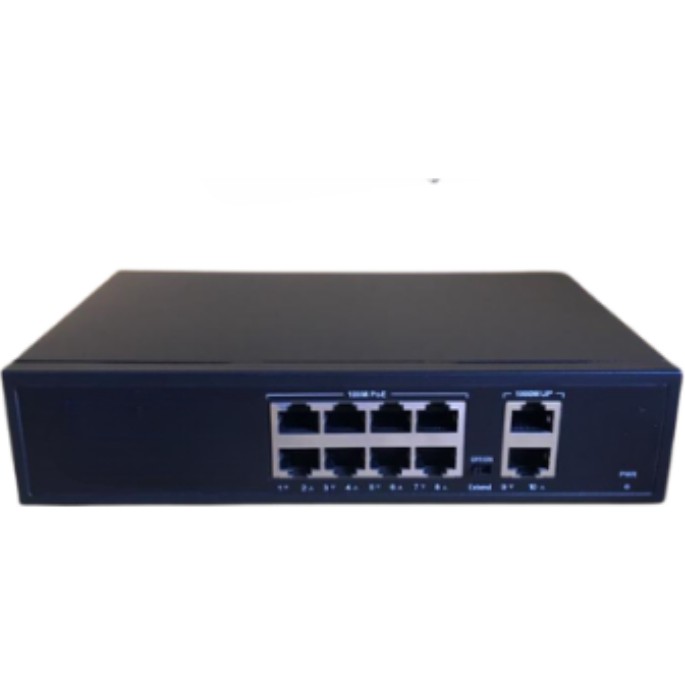 8+2 Port Gigabit Poe Switch 10/100/1000 ARN-6208 Hub & Switch Fiyatı