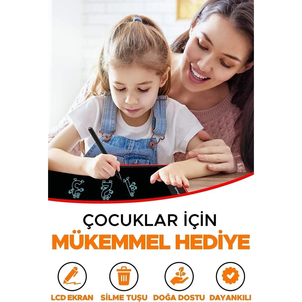 8.5 Inç Renkli Ekranlı Dijital Yazı & Çizim Tableti Kalemli Grafik Eğitim Tableti Oyuncak Hediyeli Anne Bebek Oyuncak Fiyatı