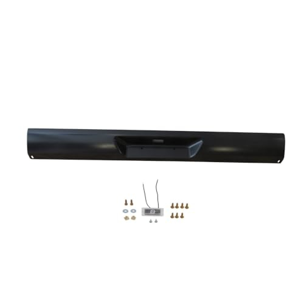 86.5-97 Hard Body D21 Steel Rollpan with License Plate Box LED Light