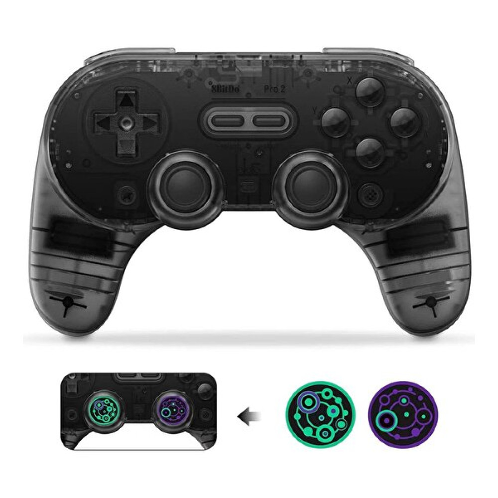 8bitdo Pro 2 Bluetooth Controller Nintendo Switch Kablosuz Transparan Siyah Oyun Kolu Konsol Aksesuarları Fiyatı