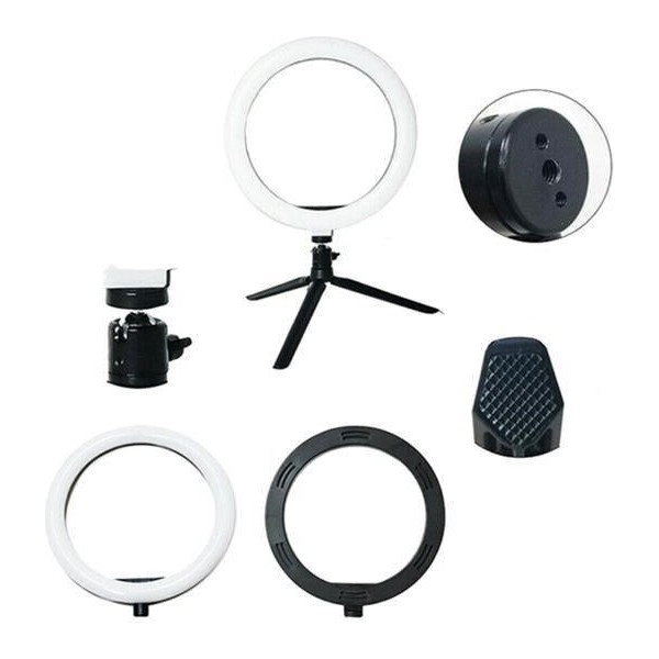 8inç 20CM Youtube Instagram Tiktok Selfie Stüdyo Video Fotoğraf Ring Light Tripod LED Halk Diğer Fiyatı