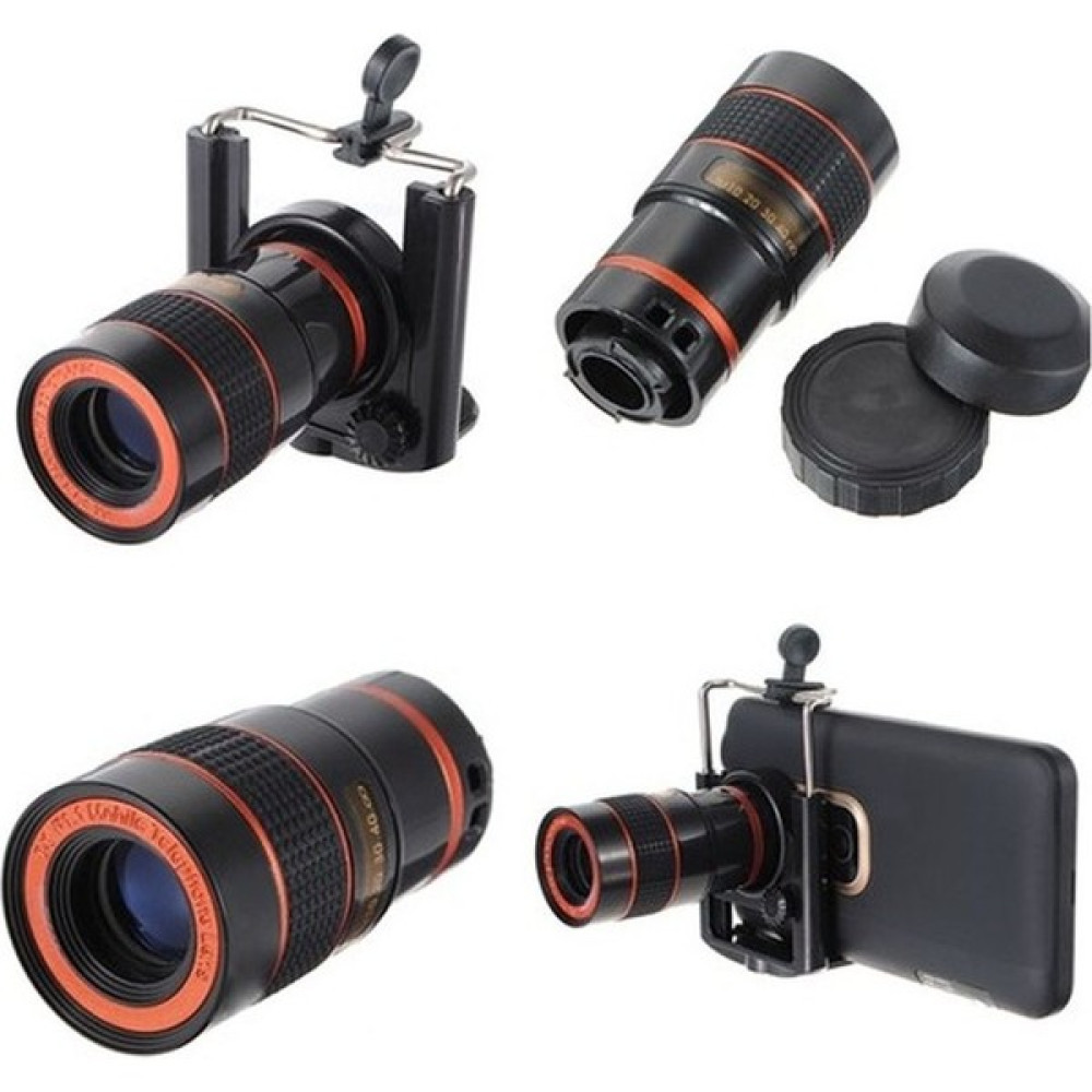 8X18 Zoom Teleskop Telefon Kamera Lensi Mini El Dürbünü Dürbünler Fiyatı