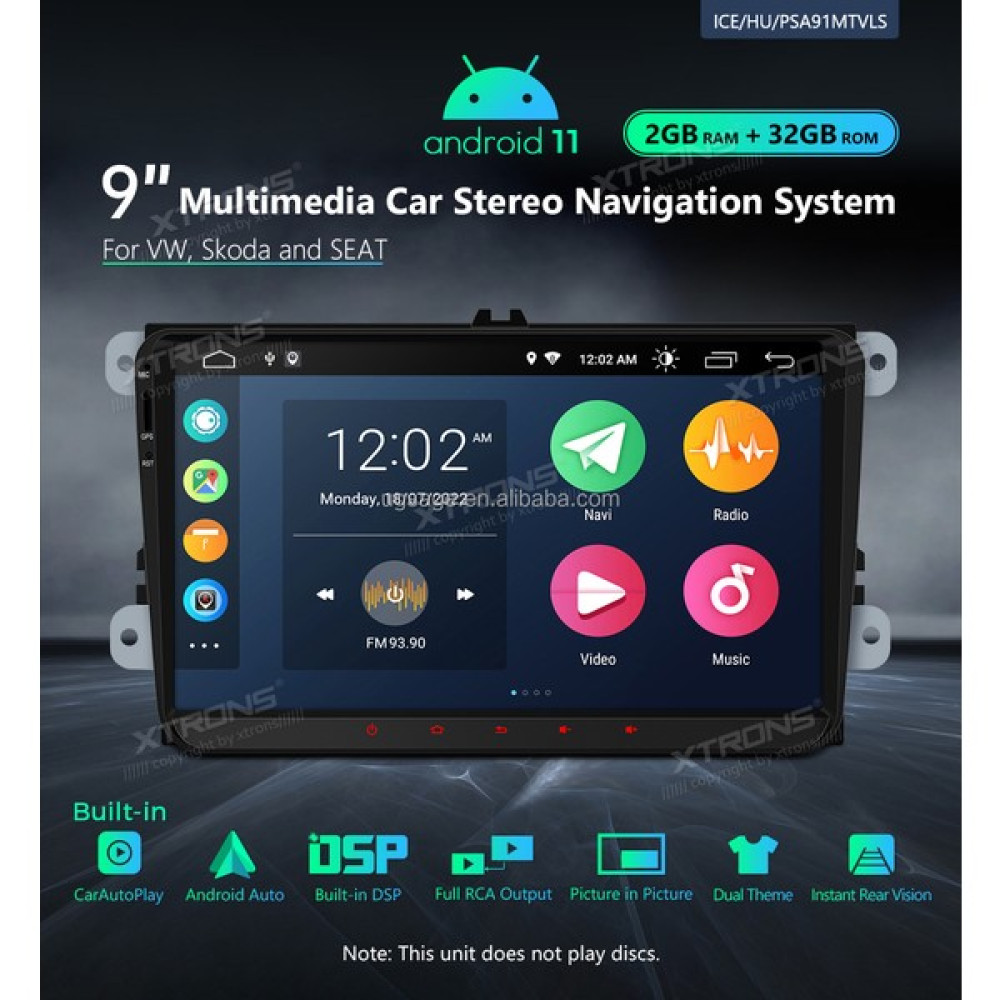 9 Inch 2/32gb. Volkswagen Grubu Için Orjinal Oem Android Gps Wifi Bt.(jetta-passat v.s.) Oto Görüntü Sistemleri Fiyatı