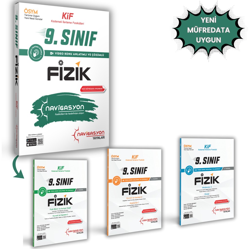 9. Sınıf Fizik Kademeli Ilerleme Fasikül Seti (Meb Müfredatına Uygun-Ösym Ayarında) Diğer Fiyatı