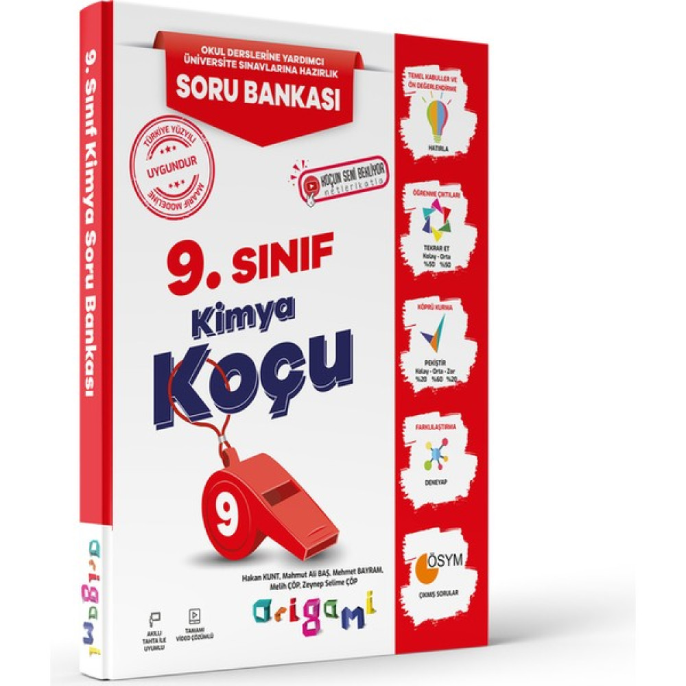 9. Sınıf Kimya Soru Bankası Origami Tammat Yayınları Kaynak Kitapları Fiyatı