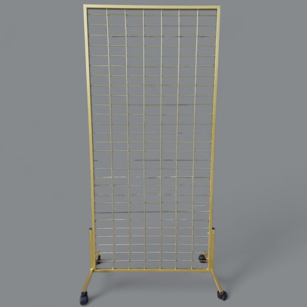 90X190 cm Ayaklı Tel Pano, Gold Renkli, Telefon Aksesuar Standı, Duvar Panosu, Mağaza Askılığı, Çok Amaçlı Stant Yazı Tahtası Fiyatı
