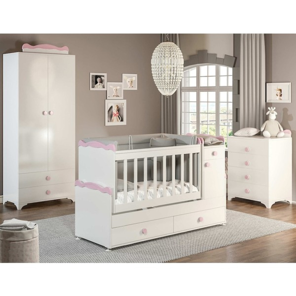 970 2 Kapılı Bebek Odası Takımı Pembe Oto Boyaları Fiyatı