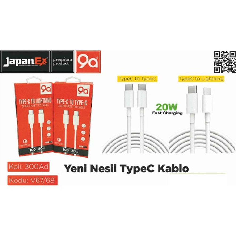 9A Type-C Hizli Sarj Kablosu 1 Metre Oto Boyaları Fiyatı
