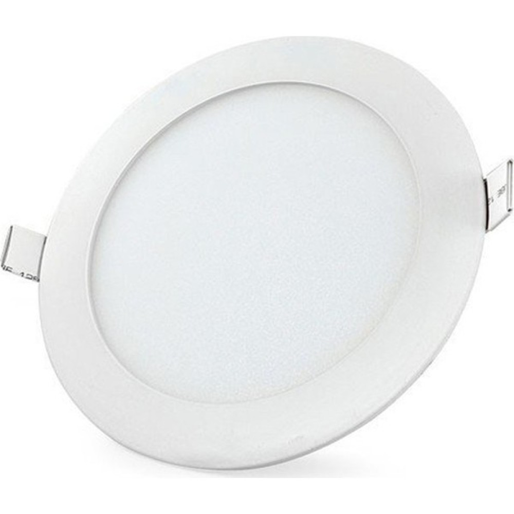 9W-4" Yuvarlak Slim LED Panel Armatür Beyaz Işık 6500K Armatür Fiyatı