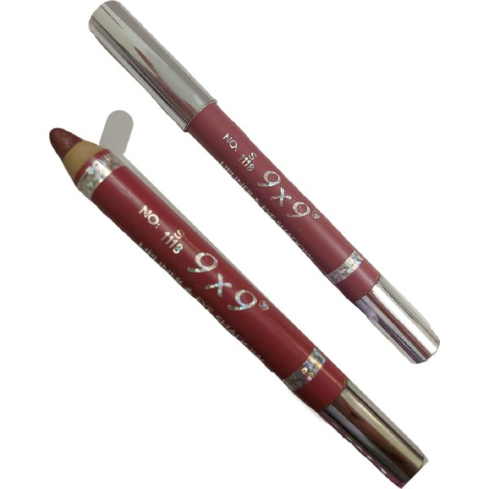 9x9 Dudak Kalemi ve Far(Lipliner & Eye Shadow) - 001 Göz Farı Fiyatı
