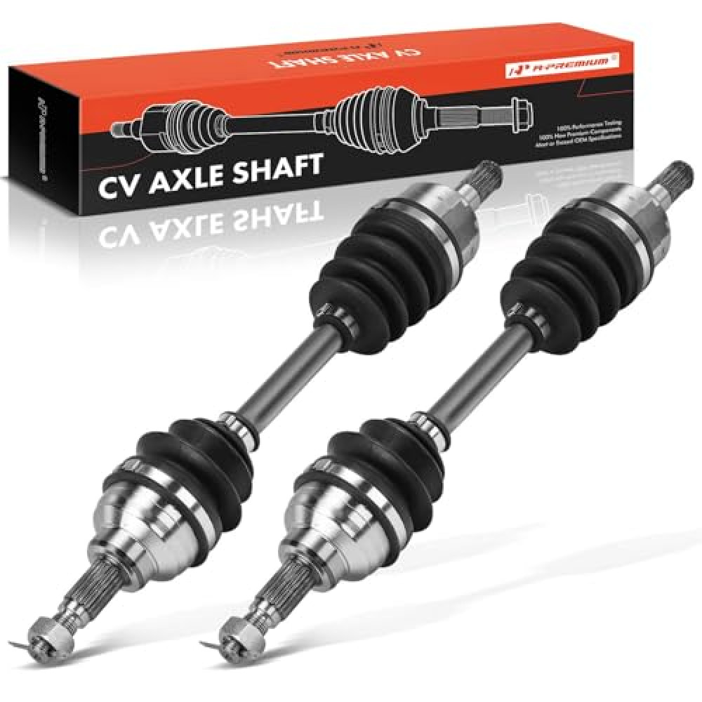 A-Premium Pair (2) Front CV Axle Shaft Assembly Compatible with Honda Foreman 400 1997-2003, FourTrax 300, FourTrax Foreman 400, Rancher 350, Rancher 400, Sportrax 300, Driver and Passenger Side