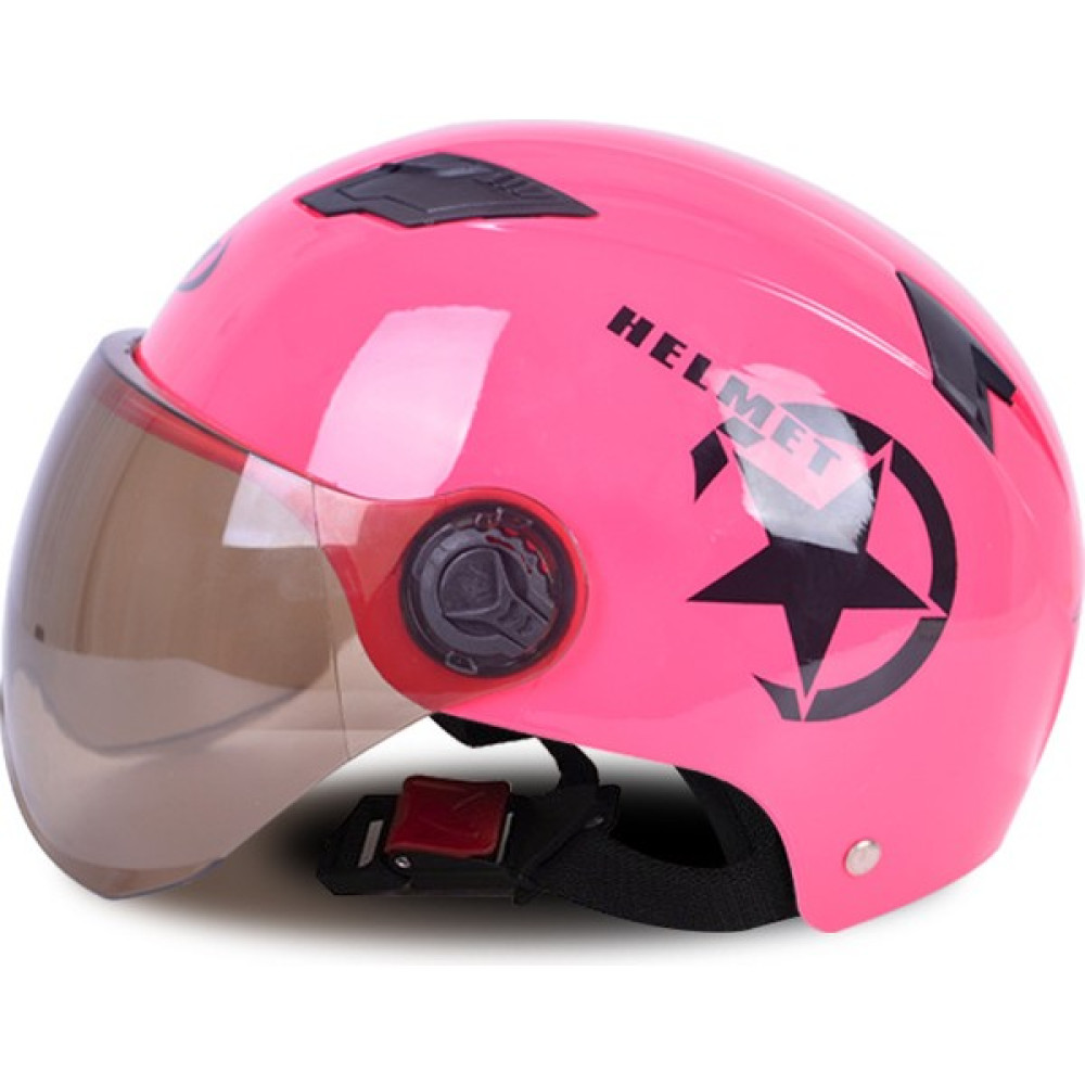 A Satyr Unisex Motosiklet Elektrikli Araç Kaskı (Yurt Dışından) - Pembe - Standart Motorsiklet Kaskları Fiyatı