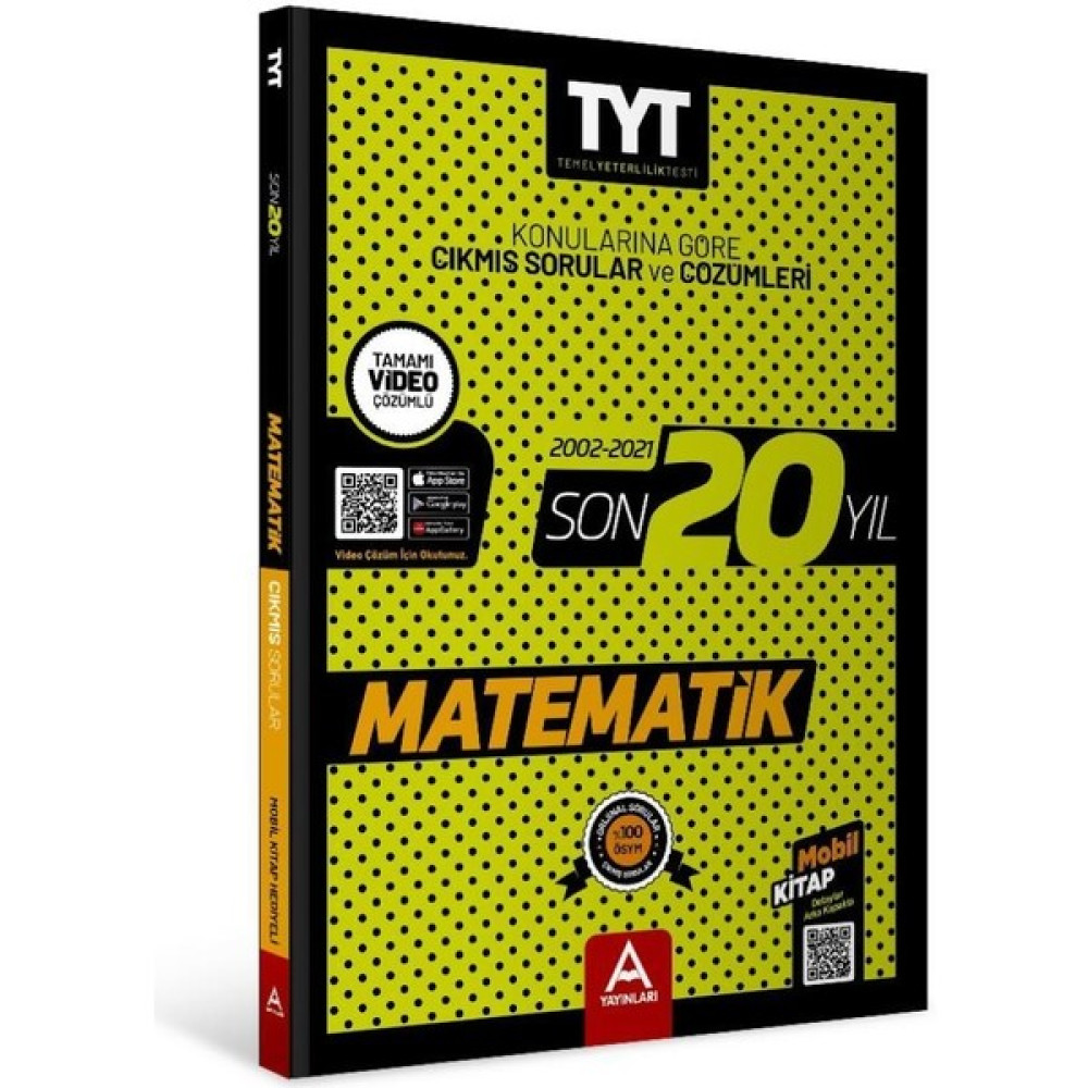 A Yayınları Tyt Matematik Son 20 Yıl Çıkmış Sorular Matematik Fiyatı