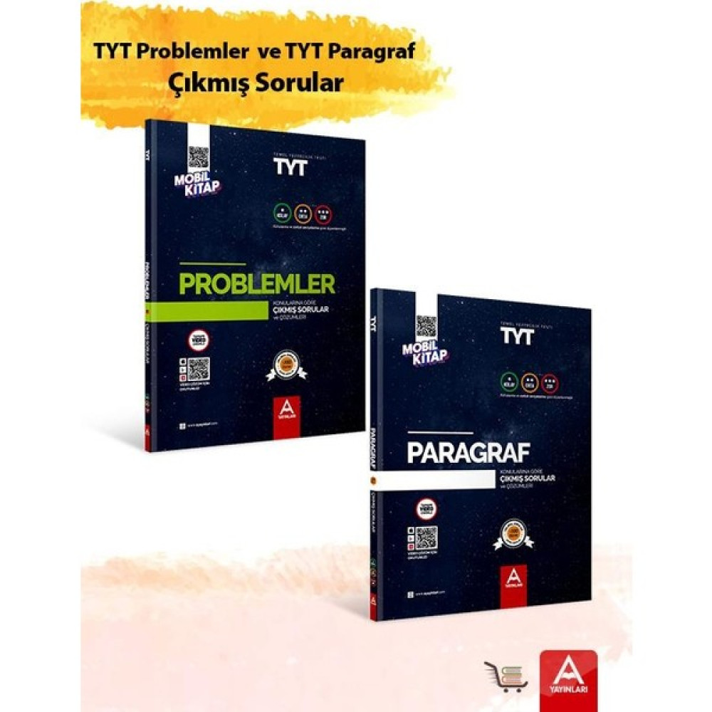 A Yayınları TYT Paragraf ve Problemler Çıkmış Sorular Seti Temel Yeterlilik Testi (TYT) Fiyatı
