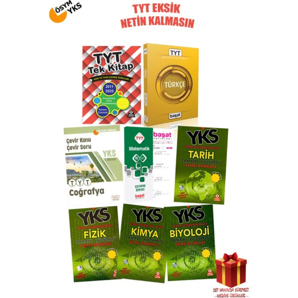 A Yayınları TYT Tüm Dersler Net Tamamlamaya Yönelik Konu-Soru-Çıkmış Sorular- Yaprak Test Seti + Hediyeli Temel Yeterlilik Testi (TYT) Fiyatı