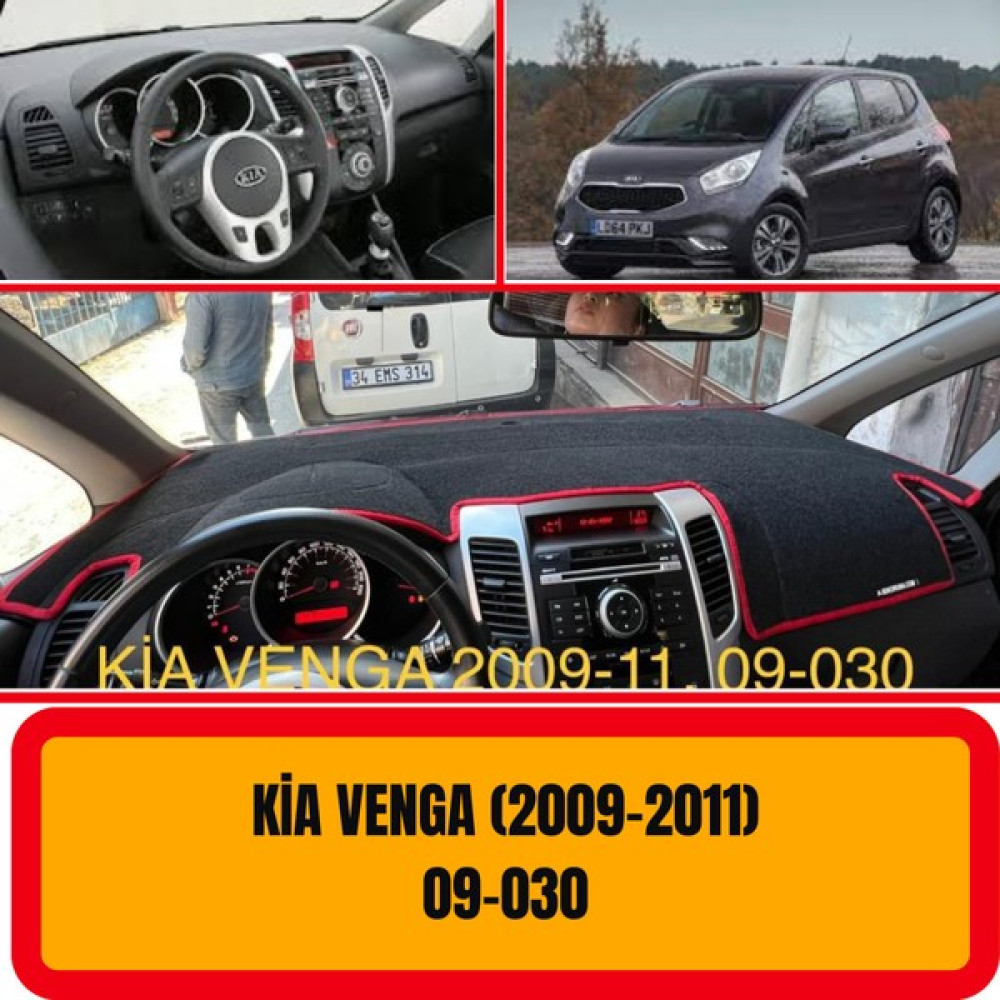 A3D Torpido Koruma Kia Venga 2009-2011 Ön Göğüs / Panel / Torpido Koruması - Kılıfı - Halısı Oto Boyaları Fiyatı