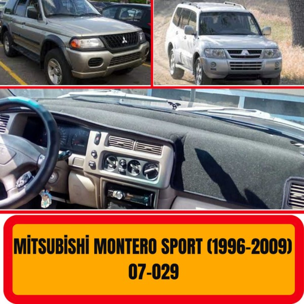 A3D Torpido Koruma Mitsubishi Montero Sport 1996-2009 Ön Göğüs / Panel / Torpido Koruması - Kılıfı - Halısı Oto Boyaları Fiyatı