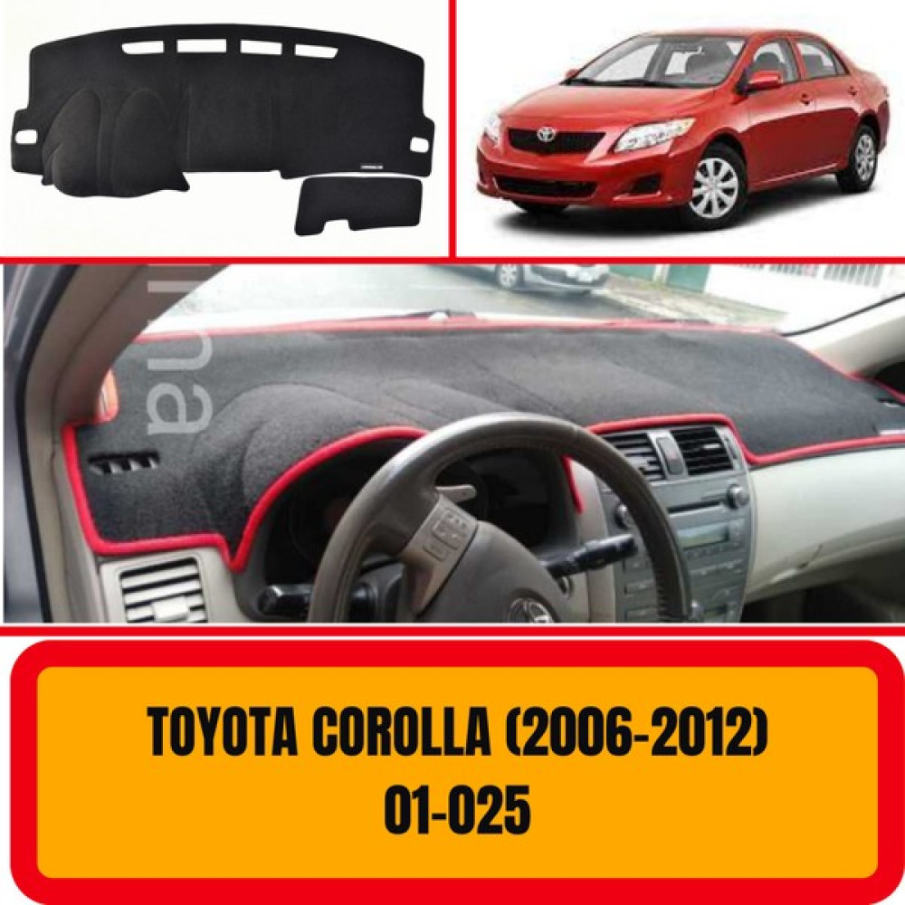 A3D Torpido Koruma Toyota Corolla E140 Europe 2006-2012 Ön Göğüs / Panel / Torpido Koruması - Kılıfı - Halısı Oto Boyaları Fiyatı