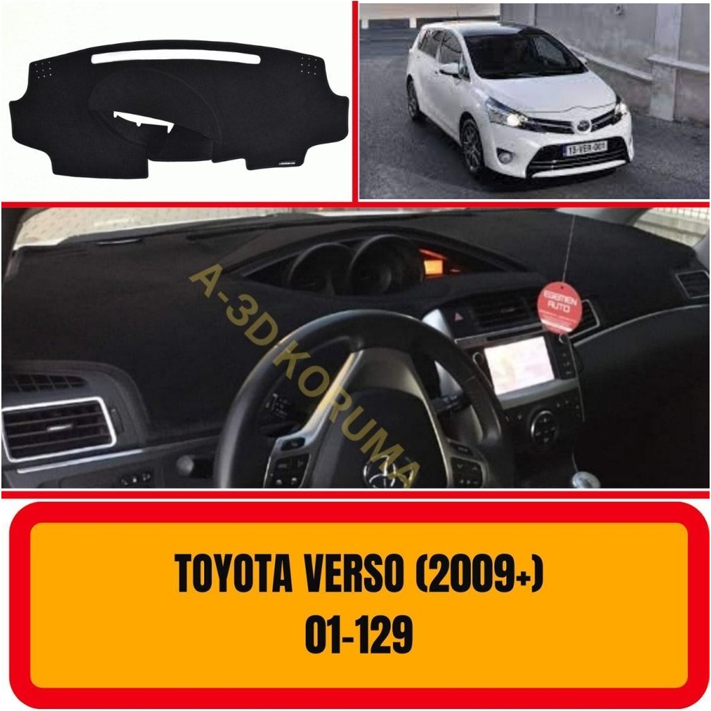 A3D Torpido Koruma Toyota Verso (2009+) Ön Gögüs Torpido Korumasi Kilifi Halisi Koruyucu Panel Salon Halısı Fiyatı