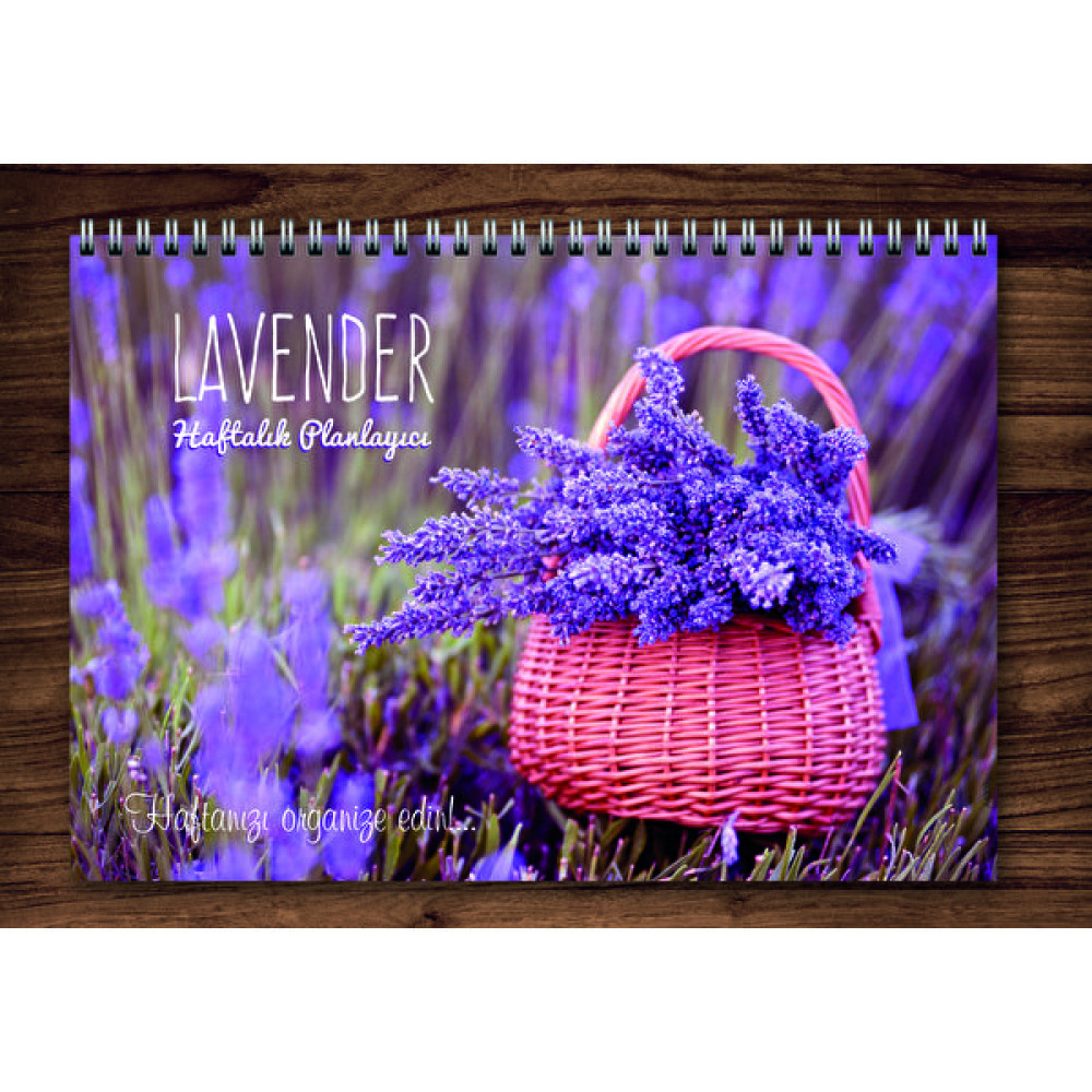 A4 Haftalık Planlayıcı Lavender Ajanda Fiyatı