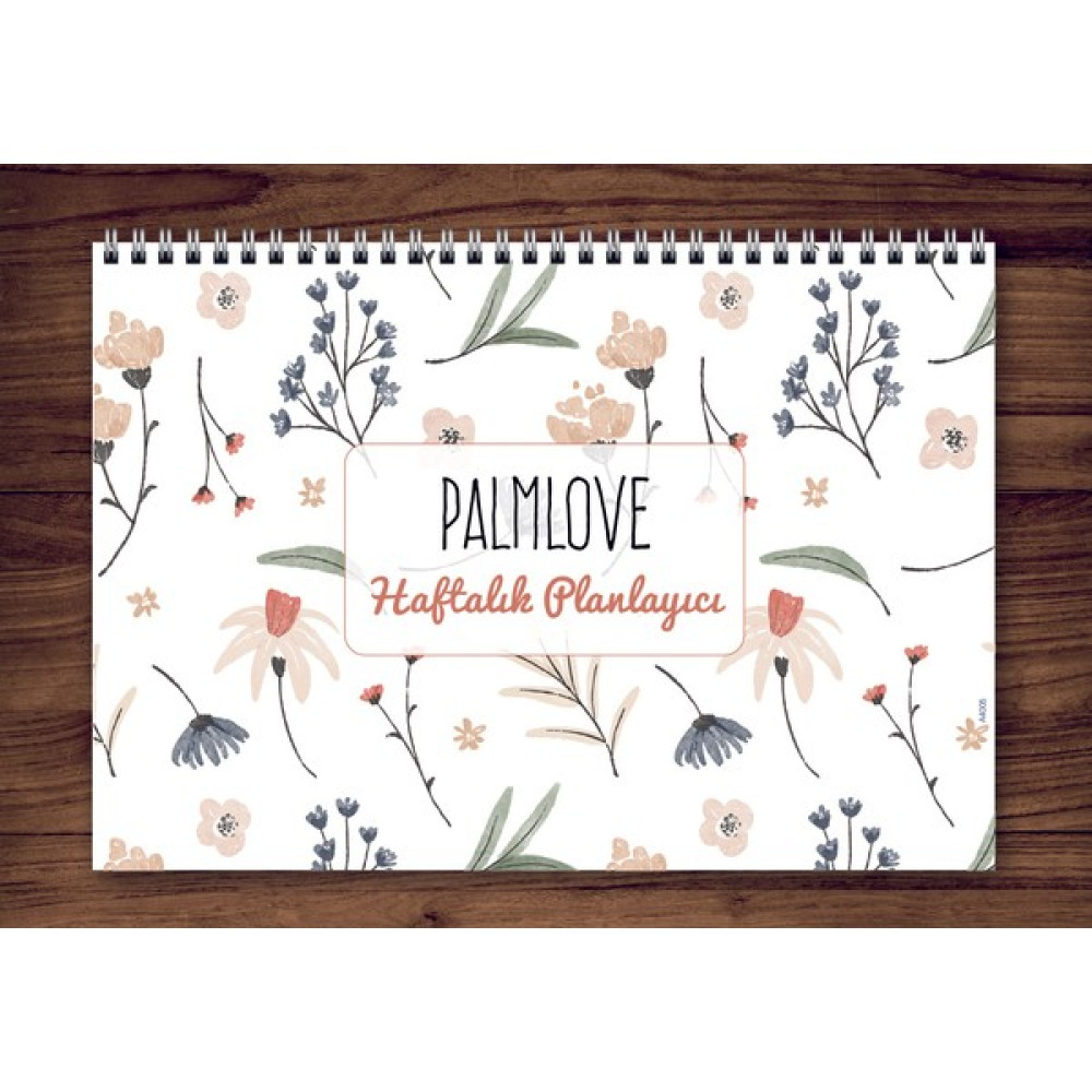 A4 Haftalık Planlayıcı Palmlove Ajanda Fiyatı