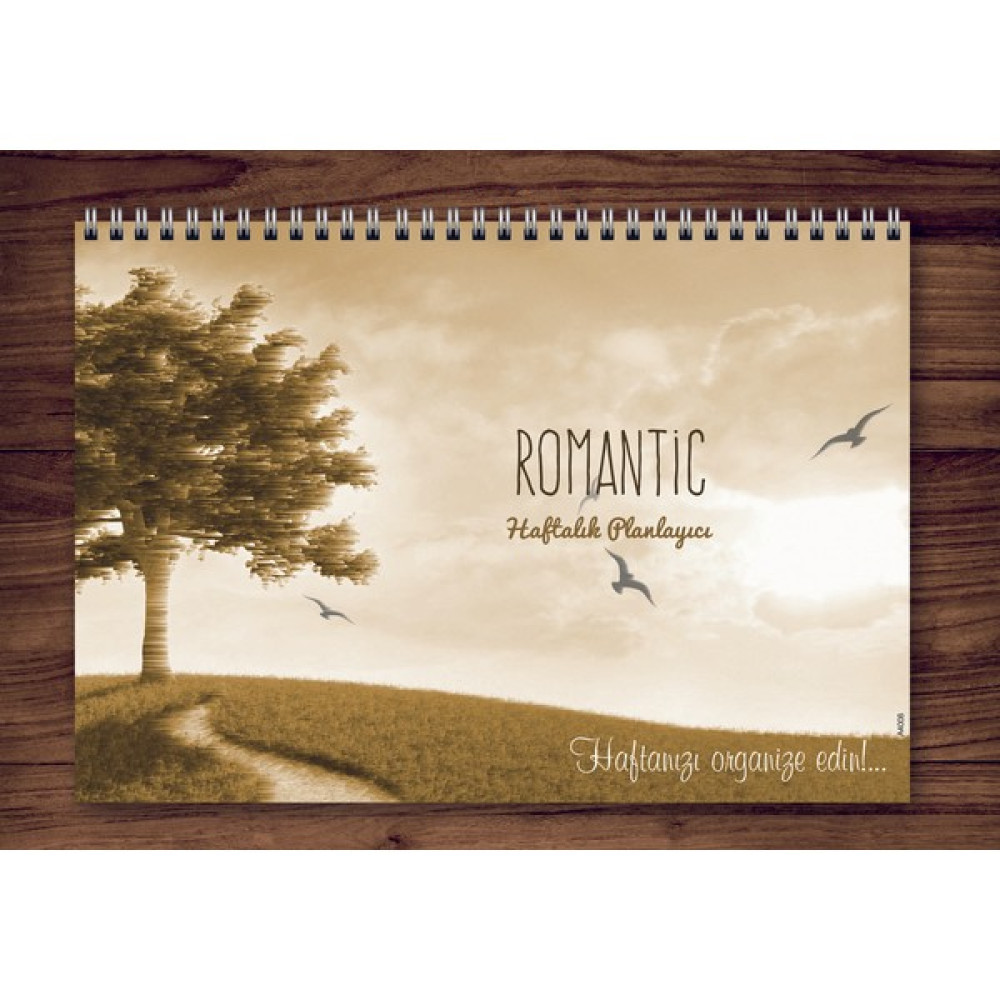 A4 Haftalık Planlayıcı Romantic Ajanda Fiyatı