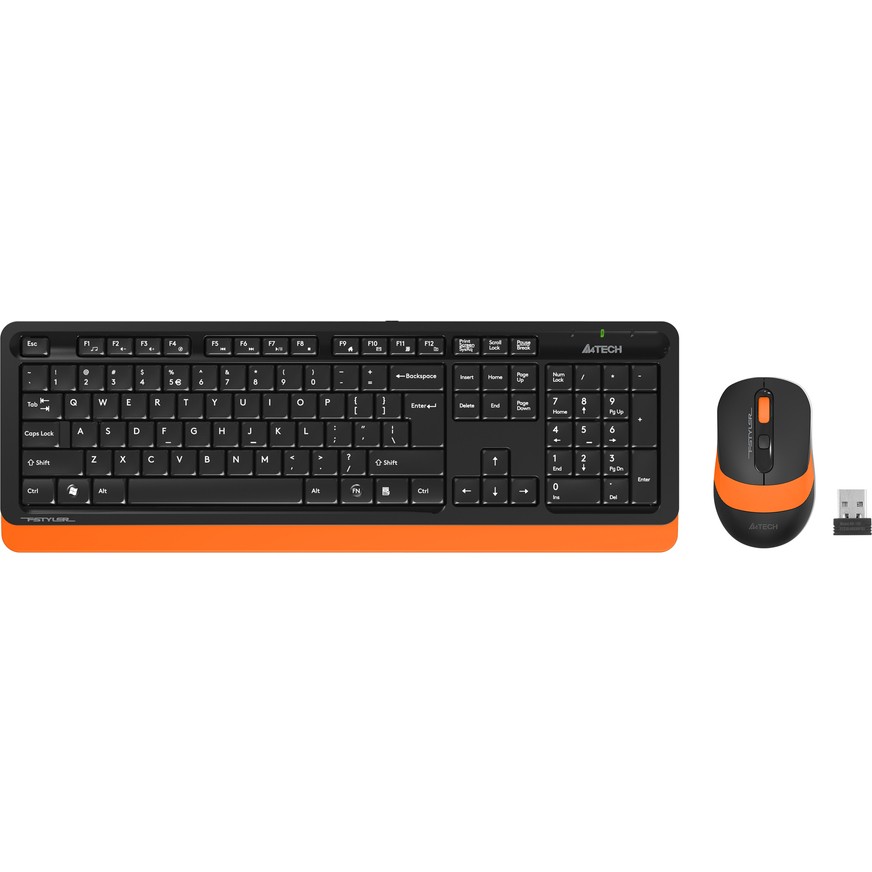 A4 Tech FG1010 Q 2.4 Ghz USB Turuncu Klavye+Mouse Kablosuz Set Klavye - Mouse Fiyatı