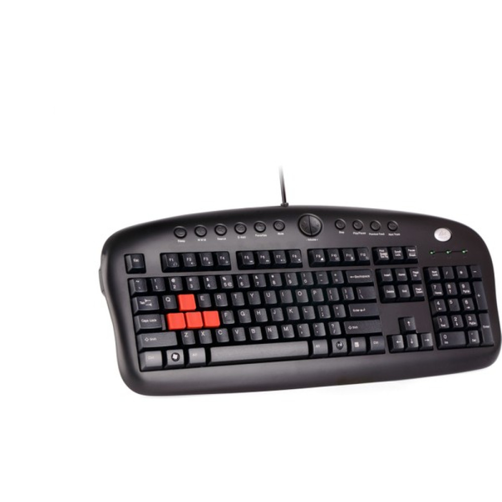 A4 Tech KB-28G Q Türkçe Multimedya Gamer Oyun Klavyesi (Kauçuk Tuşlar,Bileklikli) Oyuncu Klavyesi Fiyatı