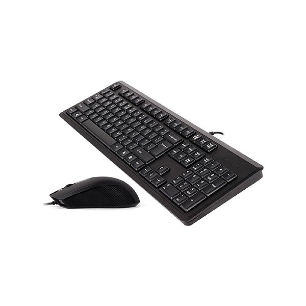 A4 TECH KR-9276 USB Q Trk Optic Mouse Suya Dayanıklı Siyah Multimedya Klavye - Mouse Set Klavye - Mouse Fiyatı