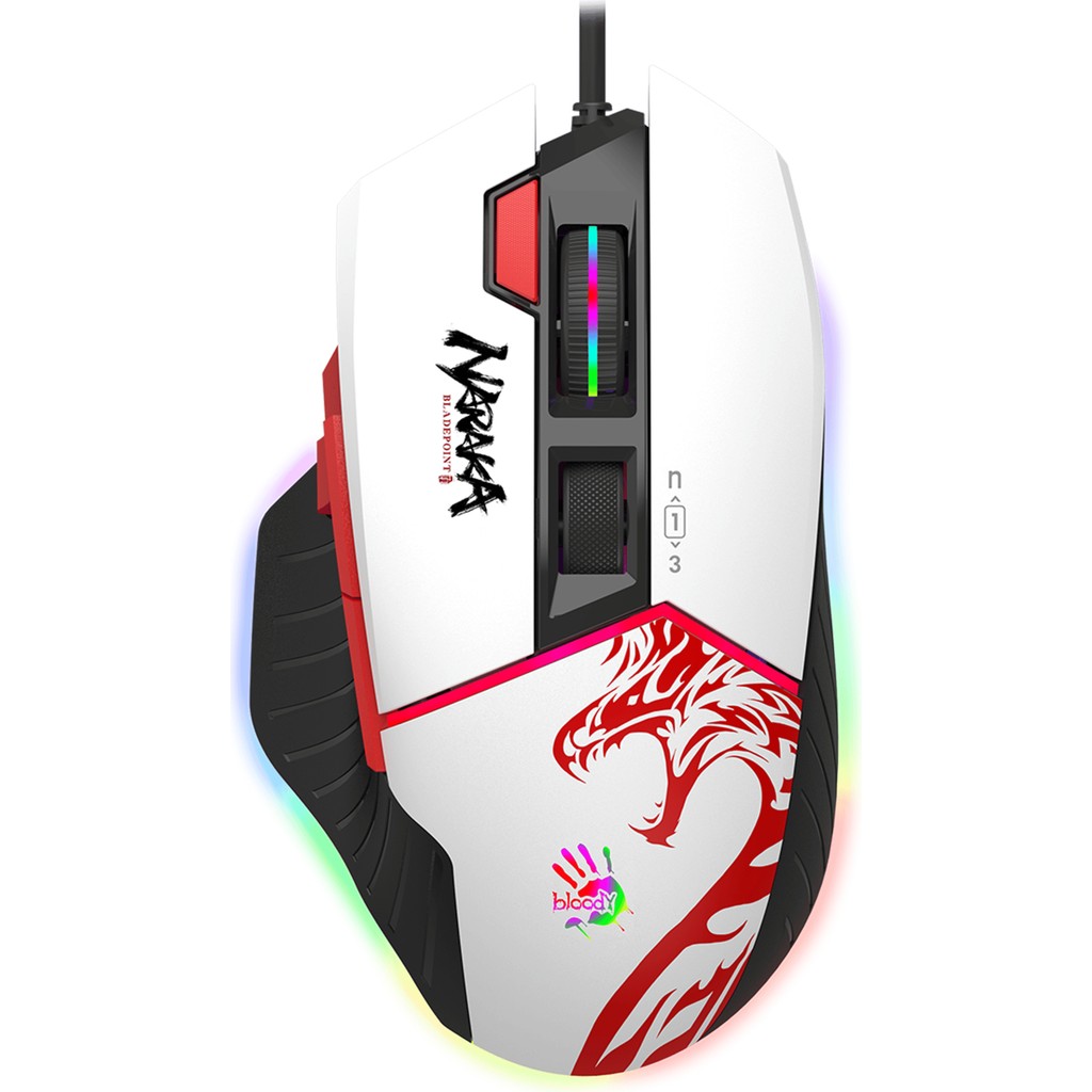 A4Tech A4-Tech Bloody W95 Max 12K Cpı Sports Naraka Rgb Optik Gaming Mouse - Renkli Klavye - Mouse Fiyatı